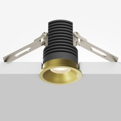 Maytoni Mini DL059-7W3K-BS Латунный круглый светодиодный встраиваемый светильник микро-спот 39мм, COB LED 7Вт 3000K 55° 610Лм CRI90 IP20 220V светодиоды Epistar, диммируемые при смене блока питания Maytoni Mini DL059-7W3K-BS Латунный круглый светодиодный встраиваемый светильник микро-спот 39мм, COB LED 7Вт 3000K 55° 610Лм CRI90 IP20 220V светодиоды Epistar, диммируемые при смене блока питания