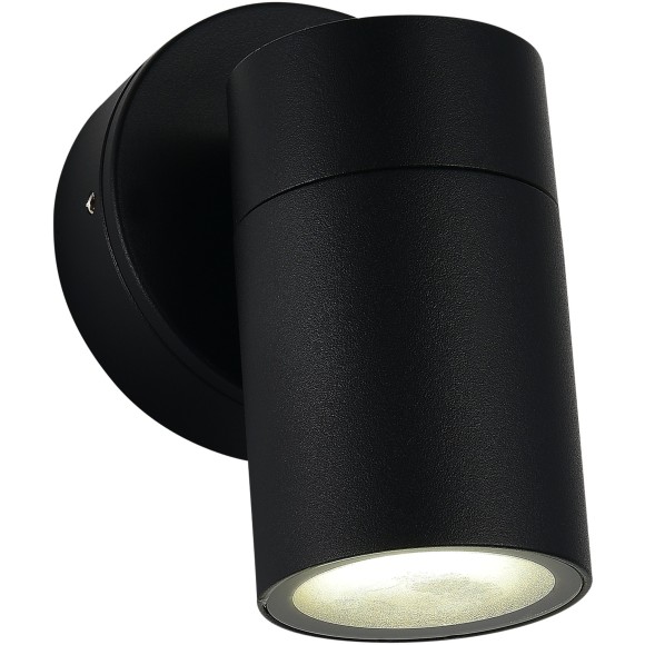 SL9008.401.01 Светильник уличный настенный ST-Luce черный/белый GU10 1*50W TUBO