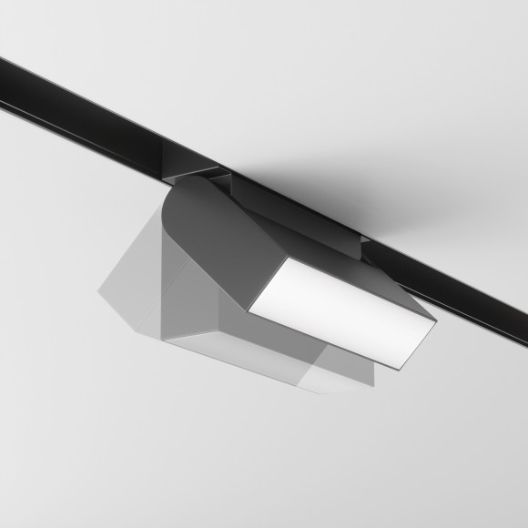 TR075-2-10W4K-B Трековый магнитный светодиодный светильник Maytoni Gravity CRI90+ 4000К 837Лм 120° 10Вт