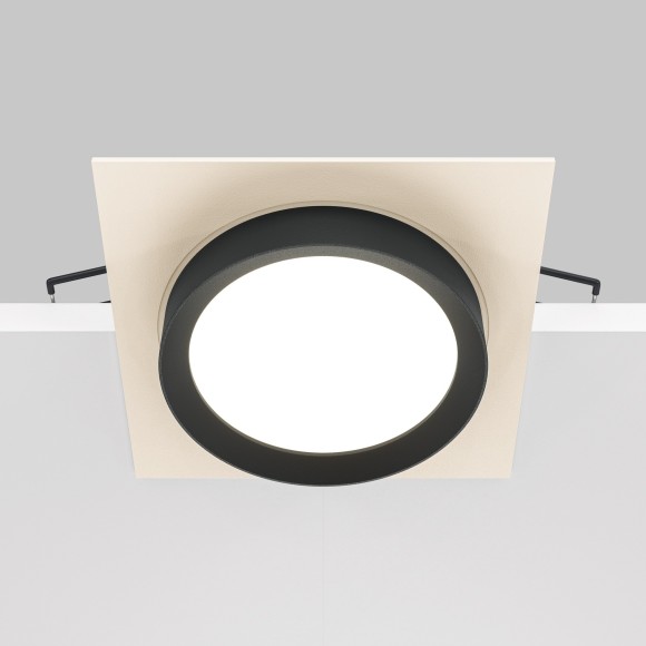 Встраиваемый светильник Maytoni DL086-GX53-SQ-WB Hoop под лампу 1xGX53 15W