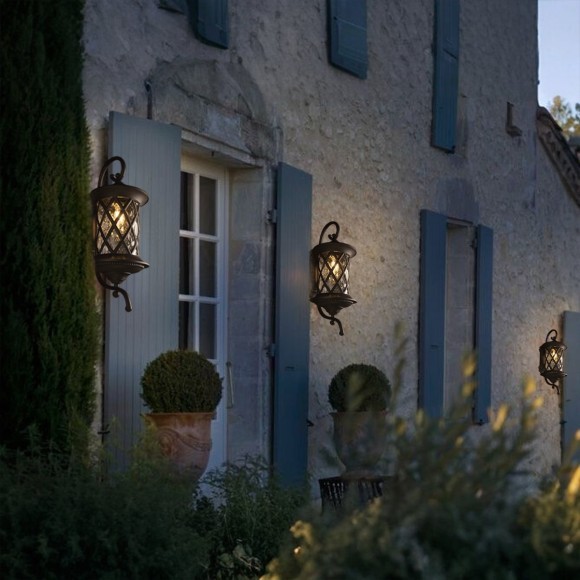 100018W Уличный настенный светильник LOFT IT Bergamo