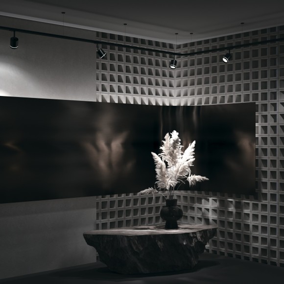 Однофазный двужильный светодиодный трековый светильник Maytoni Unity TR085-1-5W4K-B Orlo 4000К 200Лм CRI90+ 120° 5Вт