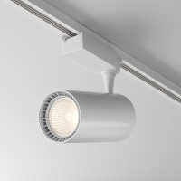 Однофазный двужильный светодиодный трековый светильник Maytoni Unity TR003-1-36W3K-M-W Vuoro 3000К 3450Лм CRI90+ 36° 36Вт