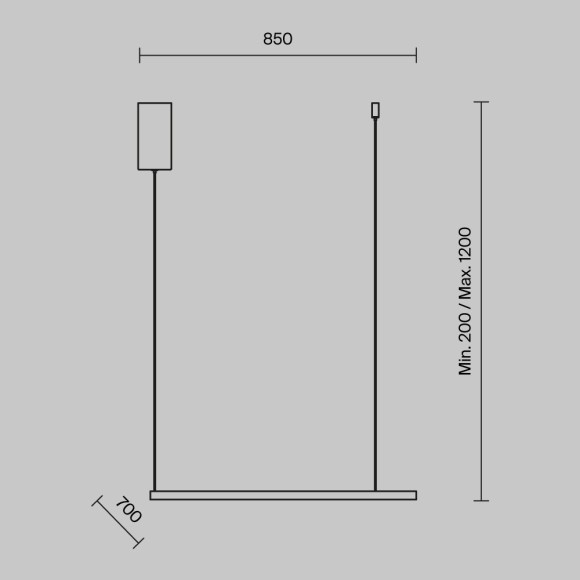 Подвесной светильник Maytoni MOD072PL-L36B3K Подвесной светильник Maytoni MOD072PL-L36B3K