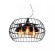 Подвесной светильник Lumina Deco Optis LDP 11765-3 BK