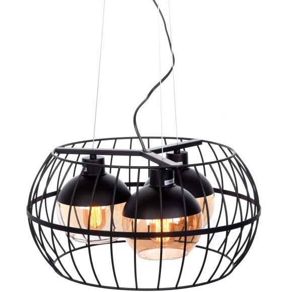 Подвесной светильник Lumina Deco Optis LDP 11765-3 BK