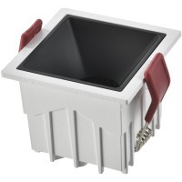 ST757.438.10S Св-к встр. Белый LED 1*10W 60° IP20 L65xW65xH52 85-265V В комплекте Встраиваемые светильники