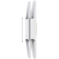 Бра Crystal Lux CLT 332W4-V2 WH-WH