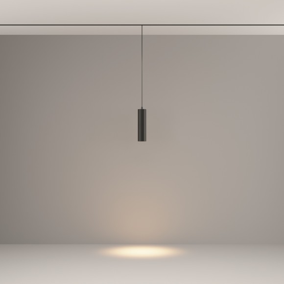 TR041-2-12W3K-B Трековый магнитный светодиодный светильник Maytoni Exility CRI90+ 3000К 840Лм 36° 12Вт