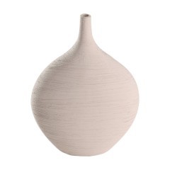 421411 SARYKSU Декоративная ваза, керамика, бежевый, H285, D100