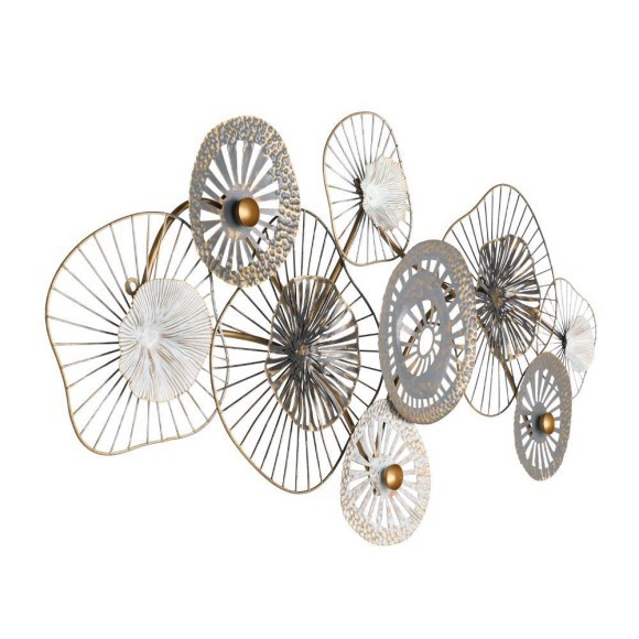 426001 CHIKUMA Панно настенное сталь белый серый