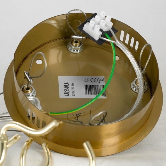 Люстра подвесная Lussole LSP-8597 Lamar IP21 под лампы 9xG9 360W