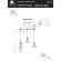 Arte Lamp Lancaster A5891SP-3BK Тройной подвесной современный светильник с 3 янтарными плафонами из стекла диаметром 15 см, основание из натурального светлого дерева, высота провода 100 см, лампы E27 3шт до 60Вт IP20 220В
