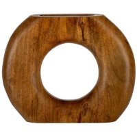 421275 Ваза декоративная MELOBODY, L280, B50, H220, дерево