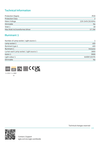 Белый потолочный светильник EGLO URBANIA 33631, встроенный LED 18Вт, 3000К, CRI 80, 1800Лм, подключение 220В, арматура из стали, сатиновый плафон из стекла с хрустальным эффектом, диаметр 350 мм, высота 70 мм Белый потолочный светильник EGLO URBANIA 33631, встроенный LED 18Вт, 3000К, CRI 80, 1800Лм, подключение 220В, арматура из стали, сатиновый плафон из стекла с хрустальным эффектом, диаметр 350 мм, высота 70 мм