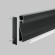 Алюминиевый профиль плинтус с подсветкой 80x18 ALM-8018-B-2M