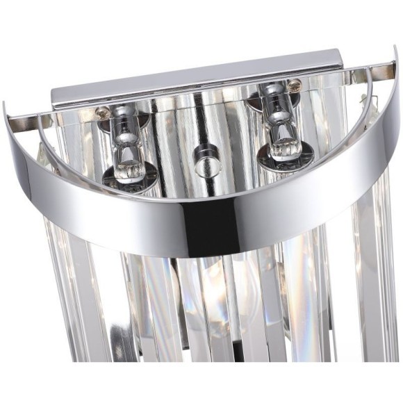 Светильник настенный хрустальный 2113/09/02W Stilfort, серия Venecia