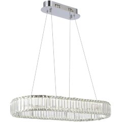 SL1622.123.01 Светильник подвесной ST-Luce Хром/Прозрачный LED 1*60W 4000K TIVOLI SL1622.123.01 Светильник подвесной ST-Luce Хром/Прозрачный LED 1*60W 4000K TIVOLI