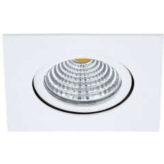 98306 Светодиодный встраиваемый светильник SALICETO димм. с рег-кой, 6W(LED), 88х88, 450lm, 4000K, алю