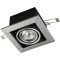 Встраиваемый светильник Maytoni DL008-2-01-S Metal Modern под лампу 1xGU10 50W