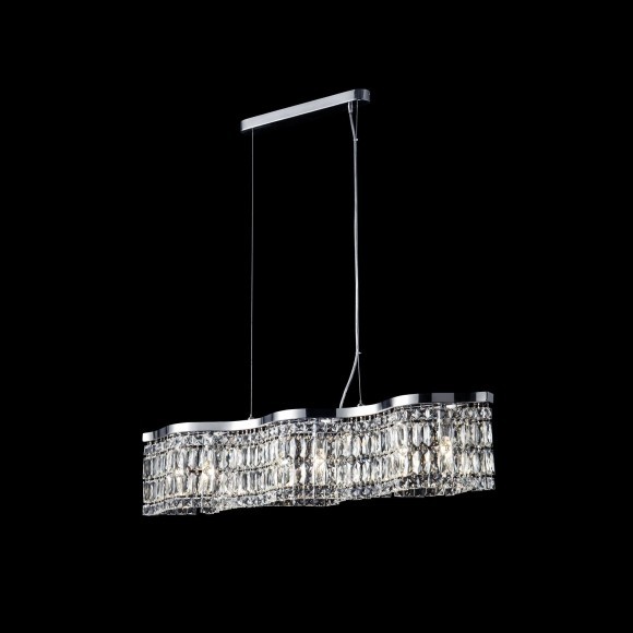 Люстра хрустальная Maytoni DIA005PL-06CH Dune под лампы 6xE14 60W