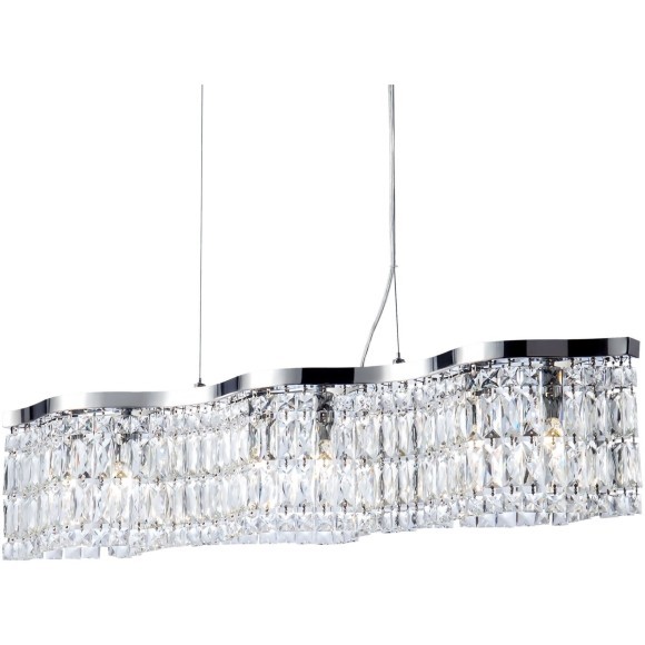 Люстра хрустальная Maytoni DIA005PL-06CH Dune под лампы 6xE14 60W