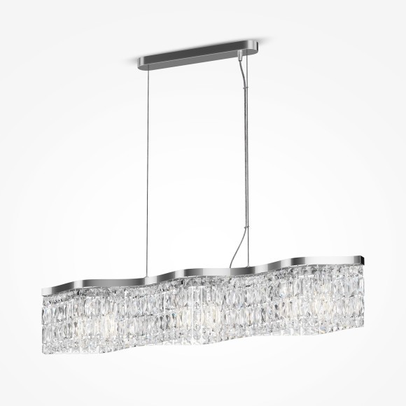 Люстра хрустальная Maytoni DIA005PL-06CH Dune под лампы 6xE14 60W