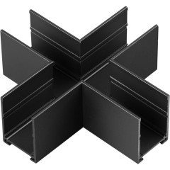 135309 Черный cоединитель "X" для шинопроводов в ГКЛ (в компл. соед. планка 4шт) Novotech VECTOR 135309 Черный cоединитель "X" для шинопроводов в ГКЛ (в компл. соед. планка 4шт) Novotech VECTOR