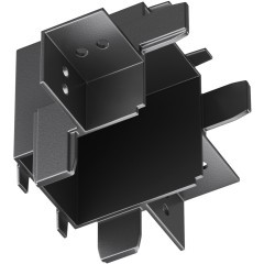 Коннектор с потолка на стену для встраиваемого в ГКЛ 12.5мм шинопровода Maytoni Radity TRA084CT-12B Коннектор с потолка на стену для встраиваемого в ГКЛ 12.5мм шинопровода Maytoni Radity TRA084CT-12B