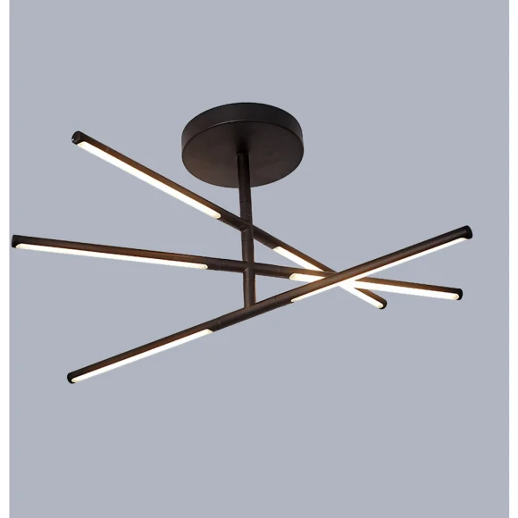 Светильник потолочный Crystal Lux LARGO PL32W D730 BLACK 0780/132