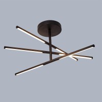 Светильник потолочный Crystal Lux LARGO PL32W D730 BLACK 0780/132