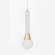 Подвесной светильник Lumina Deco Folino LDP 7012-1B WT+GD