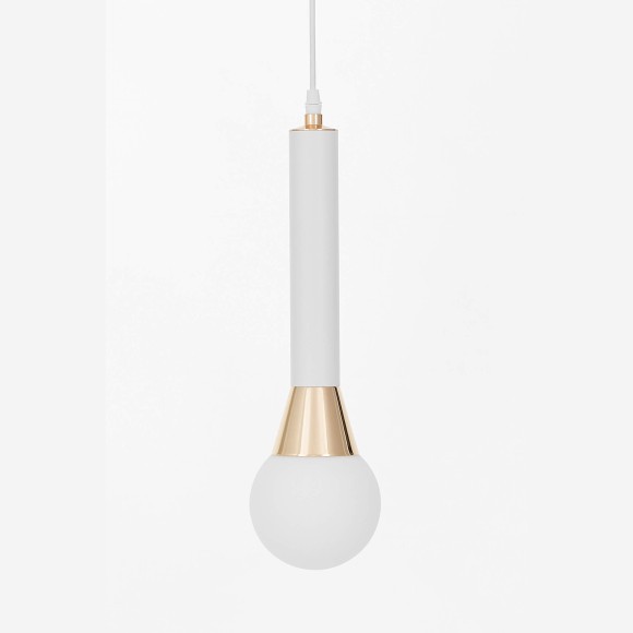 Подвесной светильник Lumina Deco Folino LDP 7012-1B WT+GD