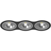 Встраиваемый светильник Lightstar i937090909 Intero 111 под лампы 3xGU10 150W