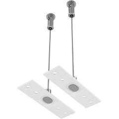 Комплект из 2 подвесов для накладных шинопроводов Maytoni Exility TRA034SW-2W Комплект из 2 подвесов для накладных шинопроводов Maytoni Exility TRA034SW-2W