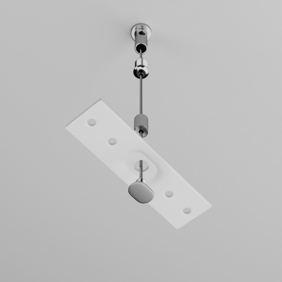 Комплект из 2 подвесов для накладных шинопроводов Maytoni Exility TRA034SW-2W