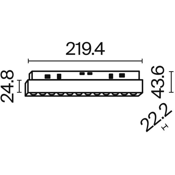 TR031-4-12WTW-DD-B Трековый магнитный SMART (App, DALI, Алиса) светодиодный светильник Maytoni Exility CRI90+ 2700-6000К 900Лм 36° 12Вт