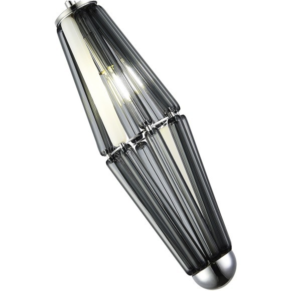 SL1242.103.01 Светильник подвесной ST-Luce Хром/Дымчатый G9 1*5W 4000K CIARA SL1242.103.01 Светильник подвесной ST-Luce Хром/Дымчатый G9 1*5W 4000K CIARA