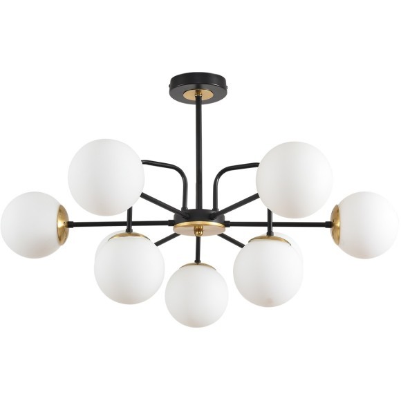 Люстра потолочная E27 9*60W 220V ELRONA 8375/9C