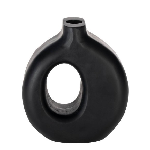 421264 Ваза декоративная MELOBODY, L180, B75, H165, дерево, черный 421264 Ваза декоративная MELOBODY, L180, B75, H165, дерево, черный