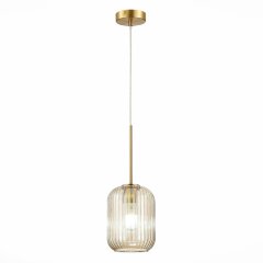 SL1154.333.01 Подвес ST-Luce Латунь/Коньячный E27 1*60W GRAN SL1154.333.01 Подвес ST-Luce Латунь/Коньячный E27 1*60W GRAN