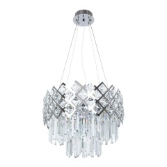 Подвесная люстра хрустальная Wezen A1006SP-8CC Подвесная люстра хрустальная Wezen A1006SP-8CC