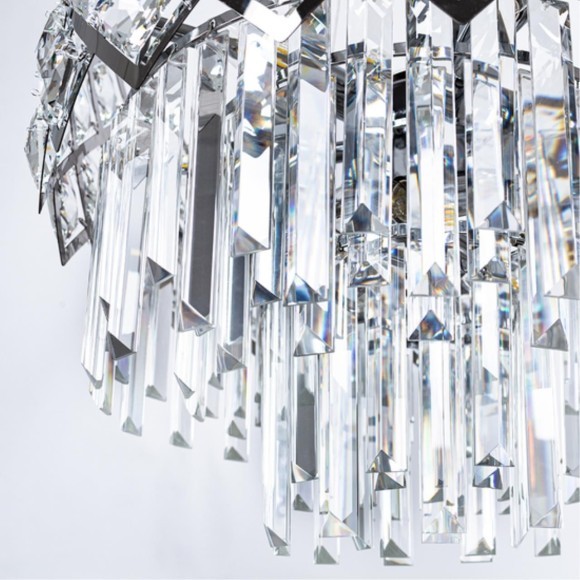 Подвесная люстра хрустальная Wezen A1006SP-8CC