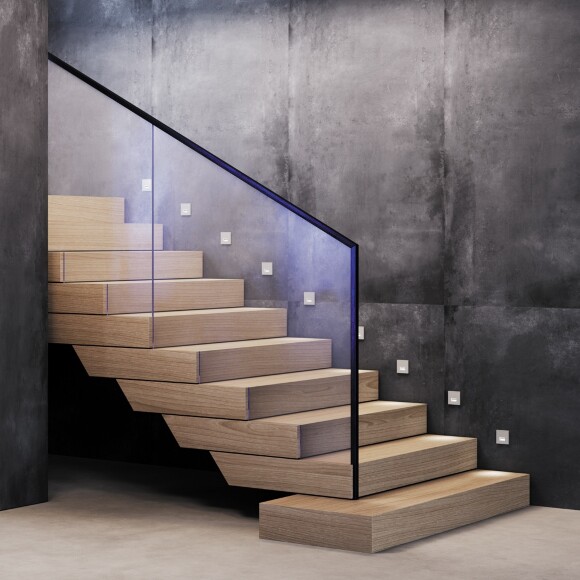 Подсветка светодиодная встраиваемая VOLTUM S70 с датчиком, (шелк)