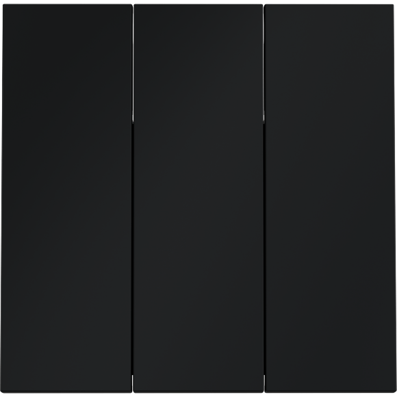 Клавиши для выключателя/переключателя трехклавишного, S70 (графит)