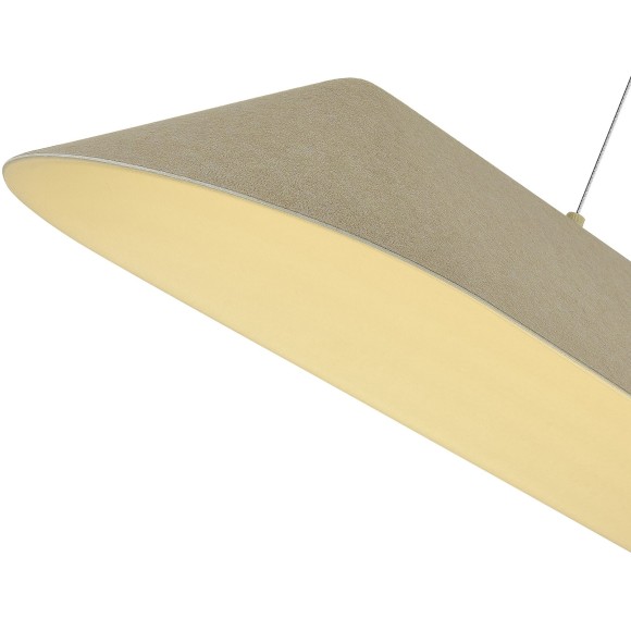 SL3001.813.01 Светильник подвесной ST-Luce Бежевый,Белый/Бежевый,Белый LED 1*32W SENTITO