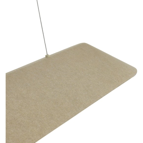 SL3001.813.01 Светильник подвесной ST-Luce Бежевый,Белый/Бежевый,Белый LED 1*32W SENTITO