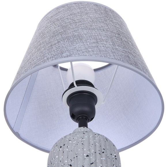 8216/1T CLASSI LN25 серый, керамика/текстиль Настольная лампа Е27 1*60W 220V FANNA 8216/1T CLASSI LN25 серый, керамика/текстиль Настольная лампа Е27 1*60W 220V FANNA