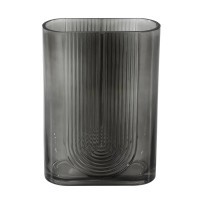 421365 Ваза декоративная SEPATONG,  L180, B80, H250, стекло, серый
