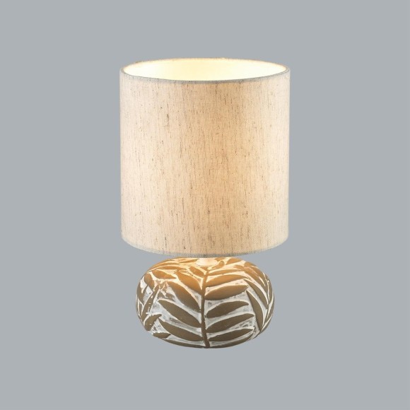 8135/1T MODERNI LN25 бежевый, керамика/текстиль Настольная лампа Е14 1*40W 220V RAMORA 8135/1T MODERNI LN25 бежевый, керамика/текстиль Настольная лампа Е14 1*40W 220V RAMORA